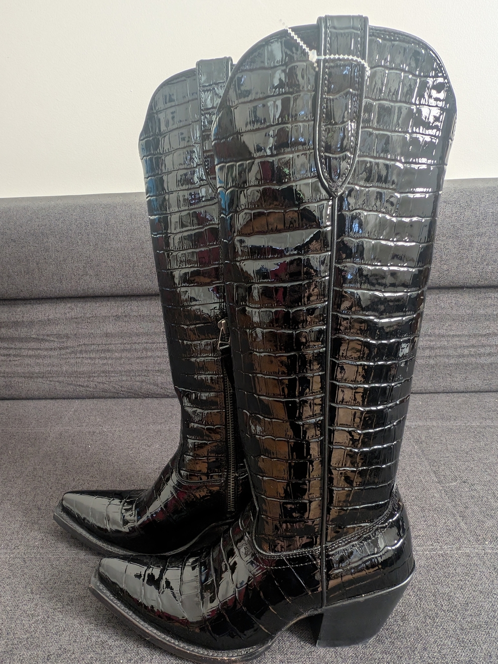 Ariat Casanova Luxe Caviar Croc Print - Picture 5 of 11